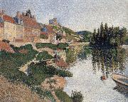 Paul Signac, riverbbank les andelys